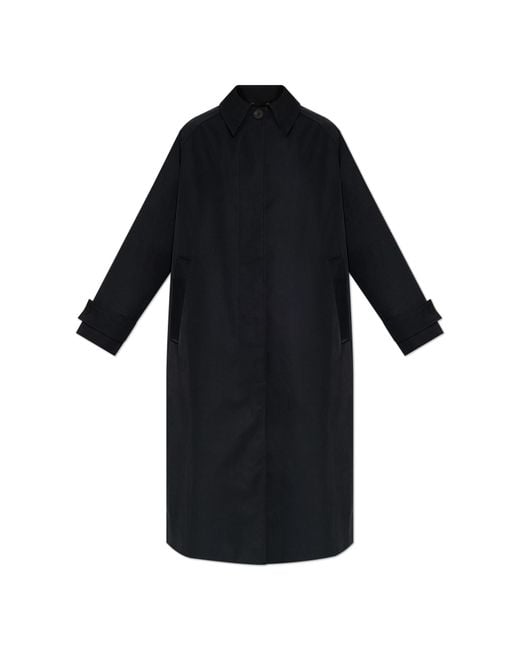 Studio Nicholson Black Coat 'Holin'