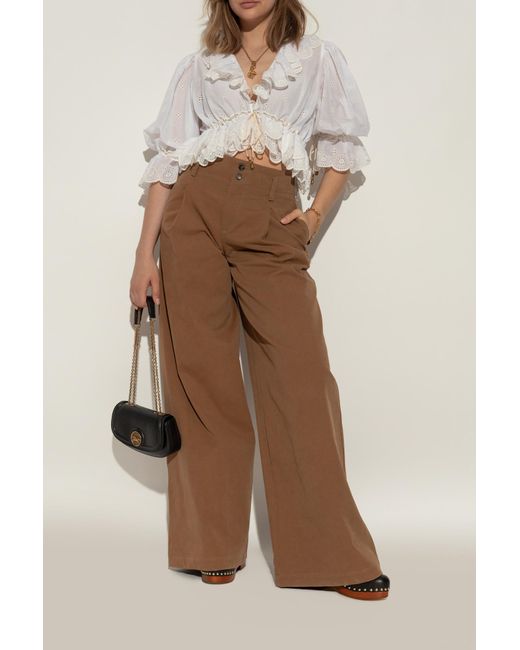 Chloé Black Clogs `jeannette`,