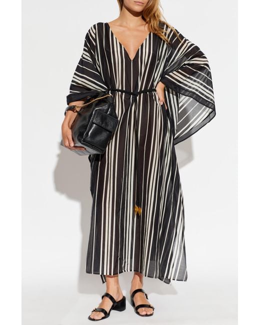 Tory Burch Black Ribbed Dress