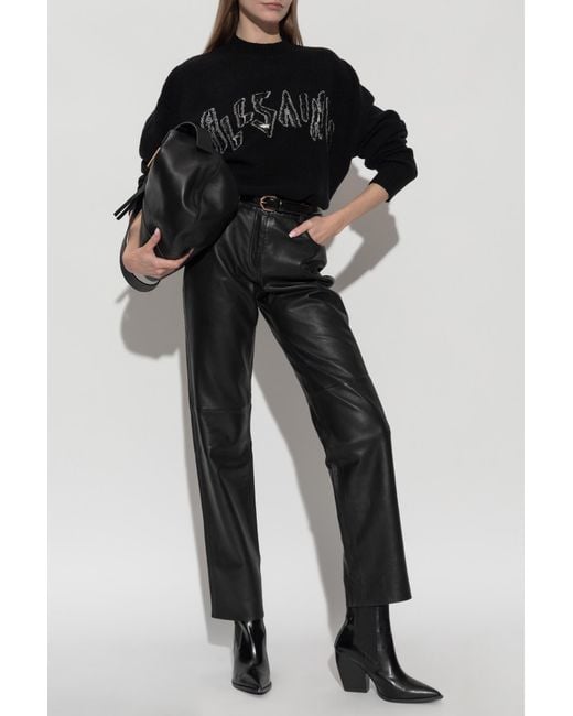 AllSaints Black Zinc Sweater