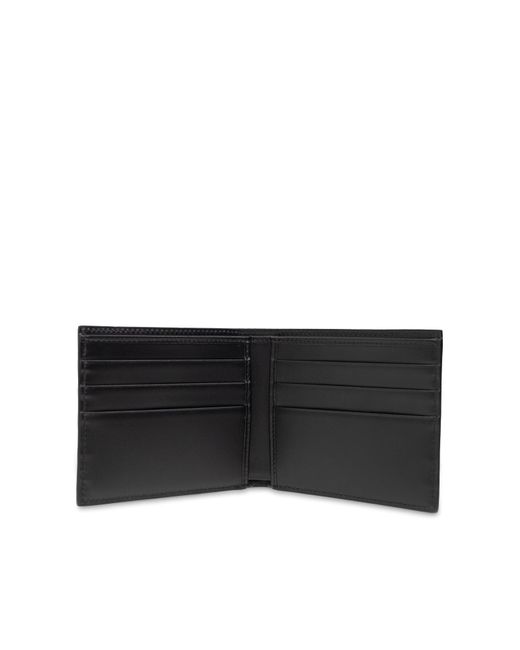 Dolce & Gabbana Black Leather Wallet With Logo for men