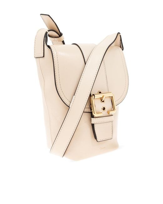 Chloé Natural Shoulder Bag Camera Mini