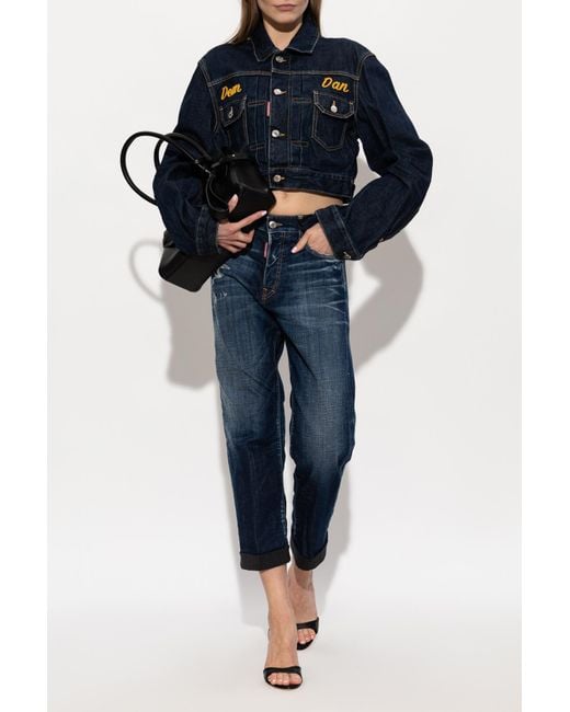 DSquared² Blue 'Tomboy' Jeans
