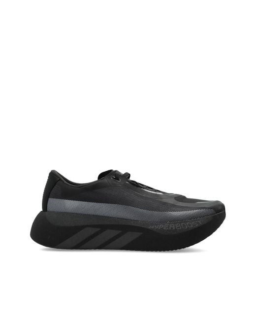 Adidas Originals Black 'Hyperboost Edge' Sports Shoes for men