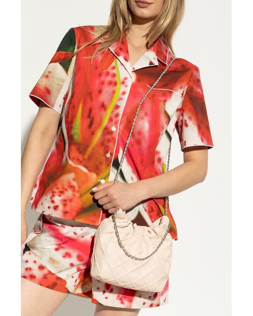 Tory Burch Pink Shoulder Bag 'Fleming Mini'