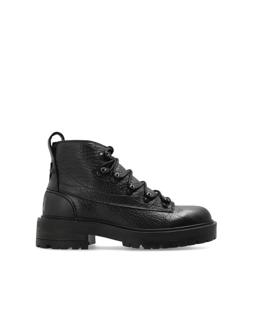 AllSaints Black 'Mccoy' Ankle Boots
