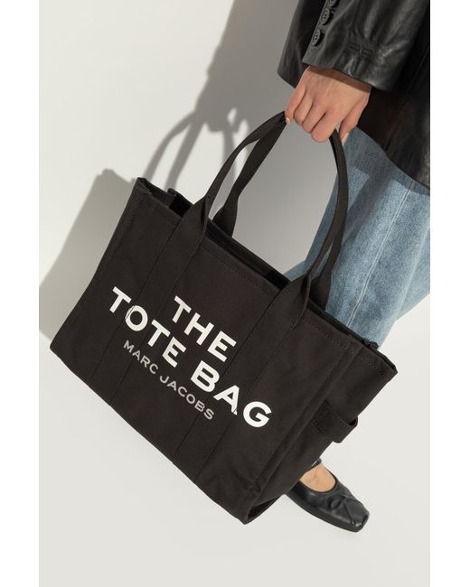 Marc Jacobs Black 'The Traveler Large' Shoulder Bag