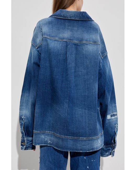 DSquared² Blue Denim Top