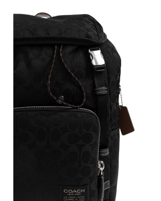 COACH Black Backpack 'Logan' for men