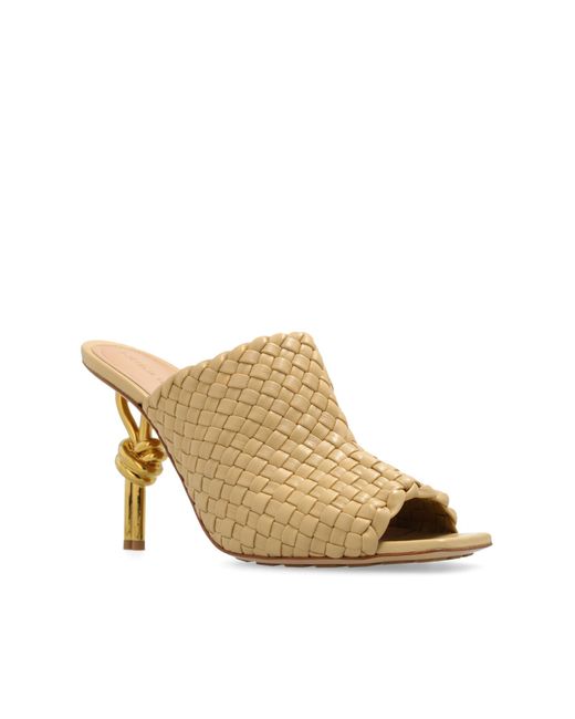 Bottega Veneta Natural ‘Knot’ Mules