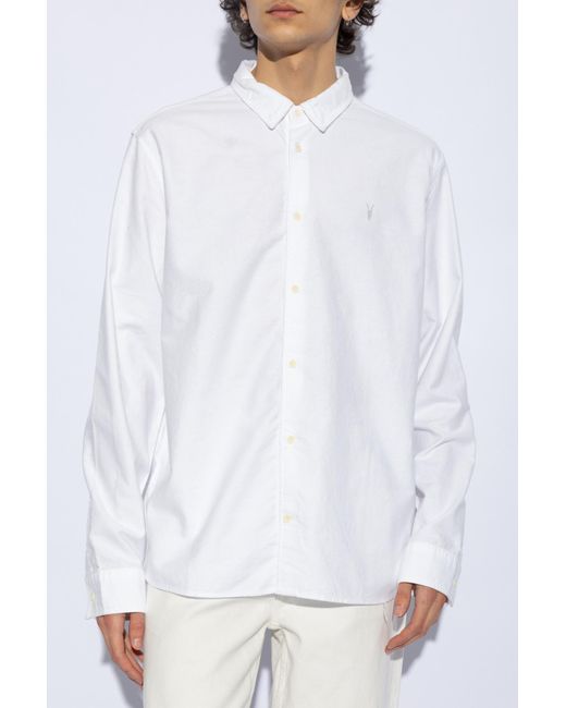AllSaints White Shirt 'Hermosa' for men