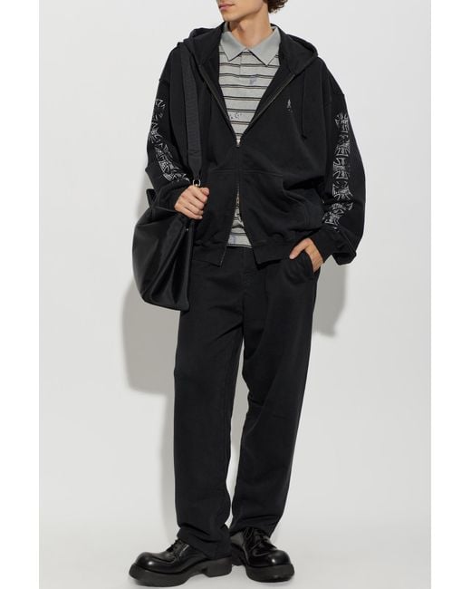Vetements Black Hoodie for men
