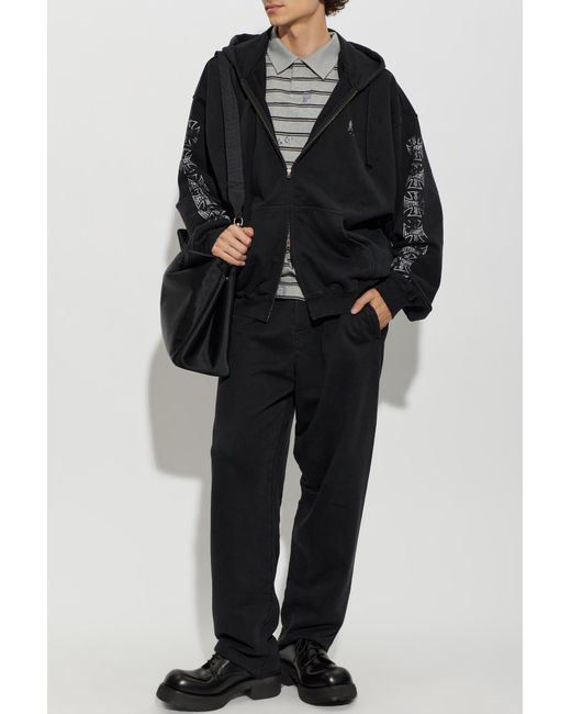 Vetements Gray Cotton Polo for men