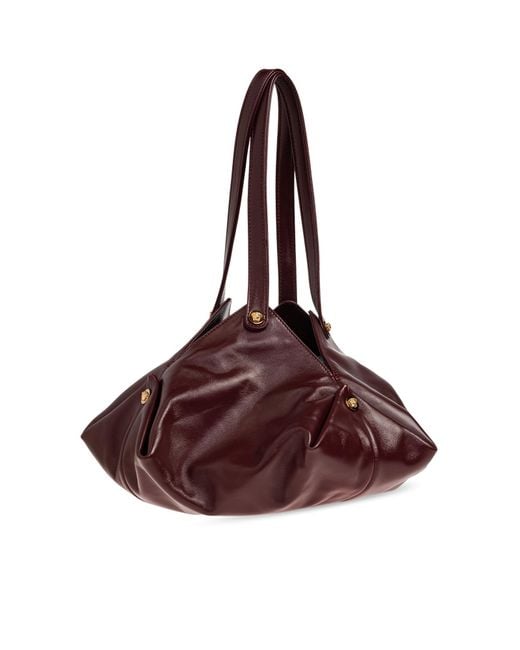 Versace Red Shoulder Bag 'Protea'