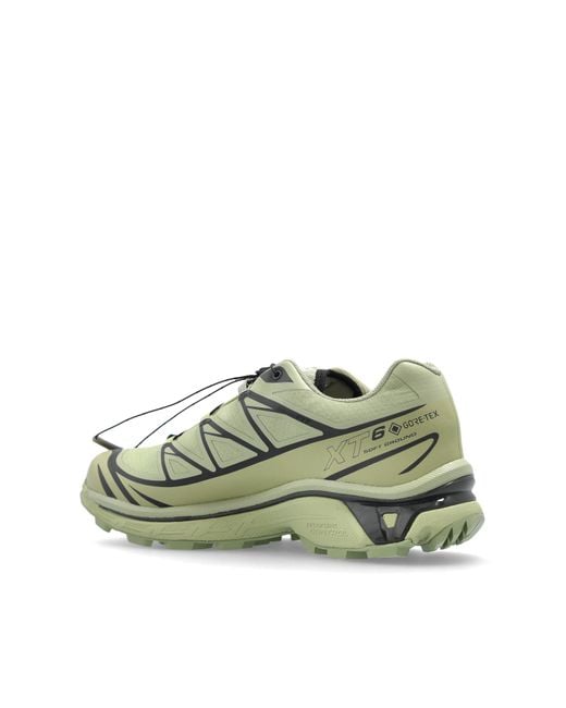 Salomon Green Sports Shoes "Xt-6 Gtx" for men