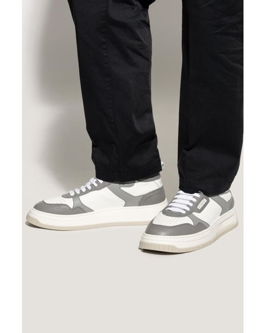 Iceberg White Ankle-High Sports Shoes 'Clock' for men