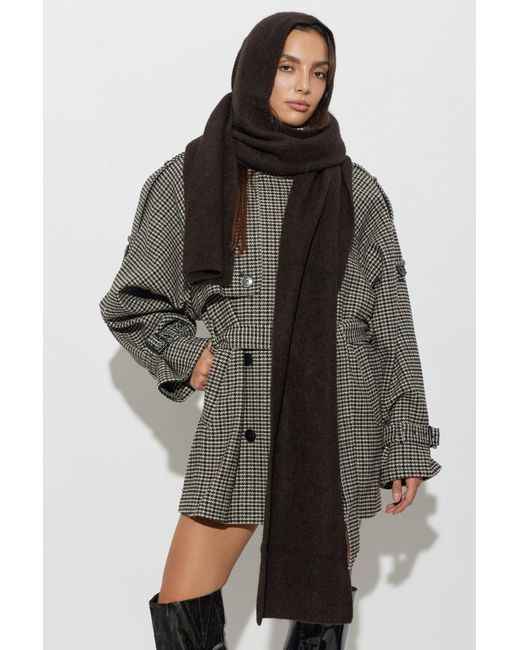 Gestuz Brown Scarf 'Gzalpha'