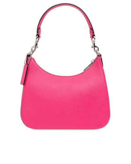 COACH Shoulder Bag in Pink | Lyst