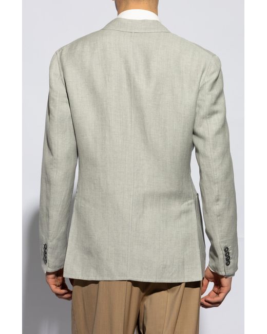 Brioni Natural Double-Breasted Jacket for men