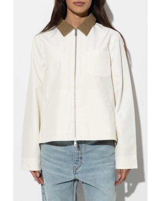 Samsøe & Samsøe White 'Sarobinson' Jacket