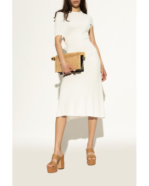 Casadei Brown Platform Slippers Goldeneye