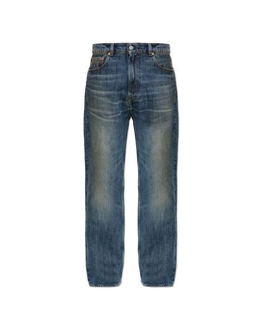 Our Legacy Blue Straight-Leg Jeans for men
