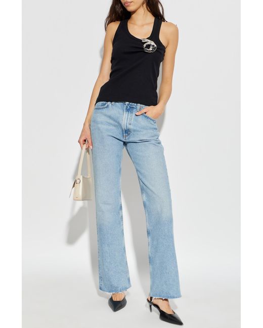 Agolde Blue Jeans "Leena"