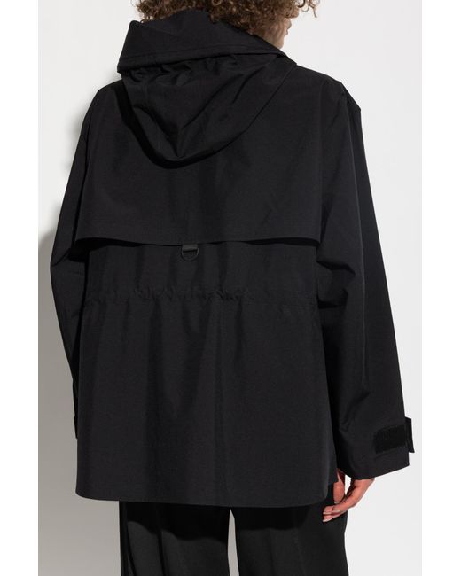 Moose Knuckles Black Hooded Jacket
