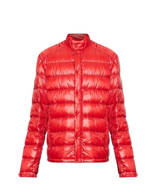 Moncler Red 'Selves' Puffer Jacket for men