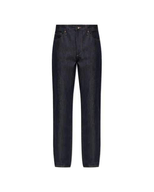 Rag & Bone Blue Straight-Leg Jeans for men