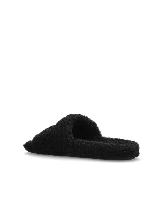 Balenciaga Black 'Pool' Slides for men