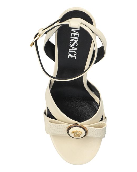 Versace Pink Platform Sandals