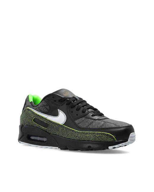 Nike Black Sports Shoes 'Air Max 90' for men
