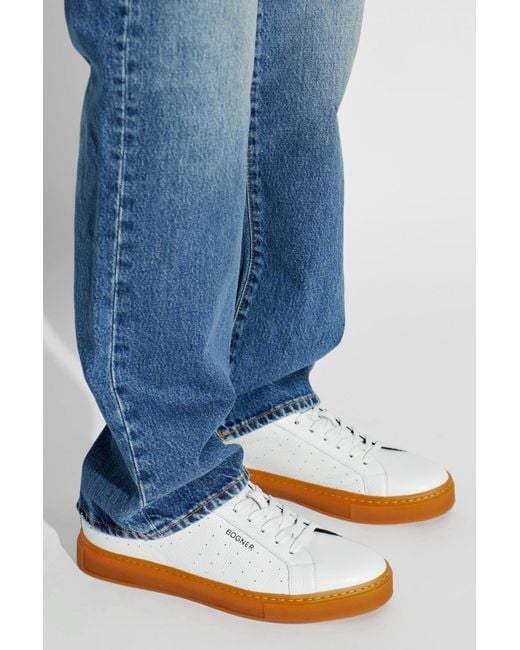 Bogner White Sport Shoes "Rome 2" for men
