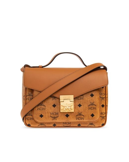 MCM Brown Handbag 'Tracy Small'