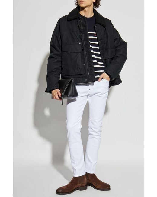 DSquared² Black Sweater With Logo for men
