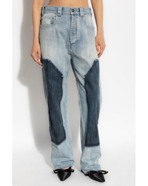 Balenciaga Blue Jeans With A 'Vintage' Effect