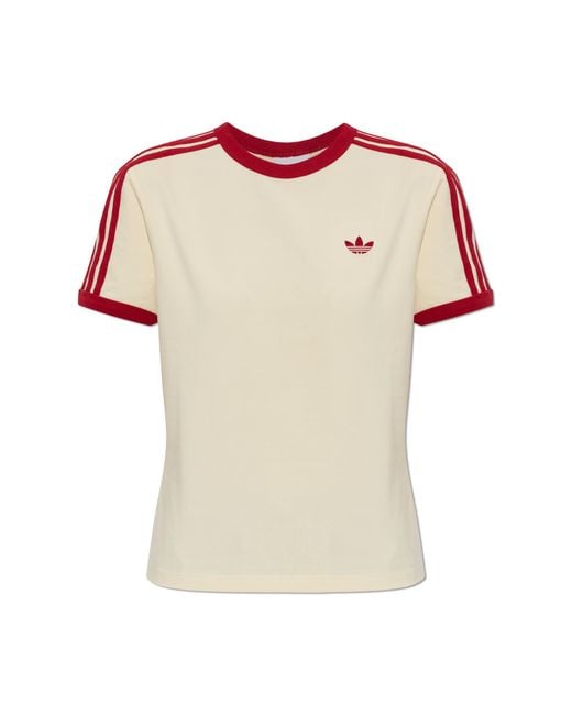 Adidas Originals Pink T-Shirt With Logo