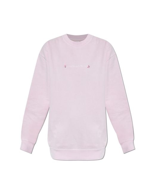 LoveShackFancy Blue "Palo" Sweatshirt