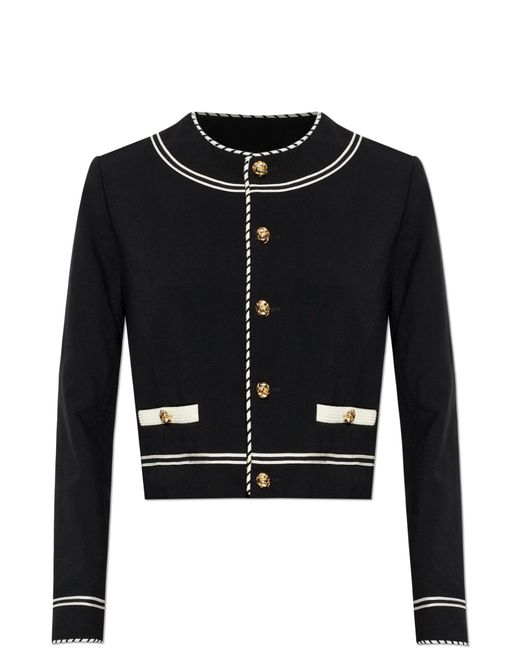 FRAME Black Blazer With Pockets