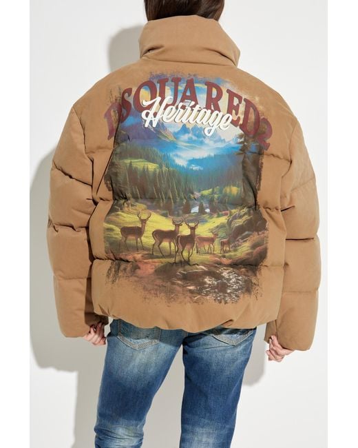 DSquared² Natural Puffer Jacket