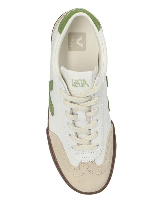 Veja Black Sports Shoes "Volley O.T. Leather"