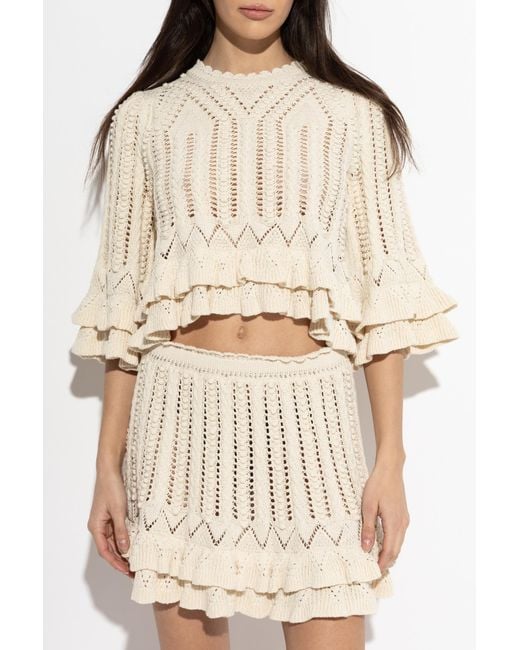 Isabel Marant Natural Sweater 'Norma'