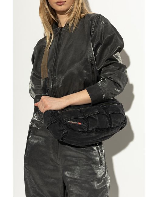 DIESEL Black G-Host Shoulder Bag
