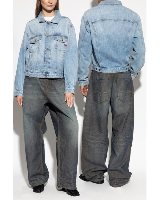 DIESEL Blue Denim Jacket 'D-Ranger'