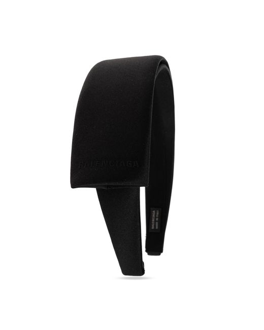 Balenciaga Black Headband