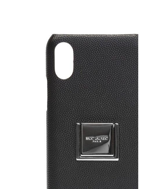 Saint Laurent Iphone X Case Black
