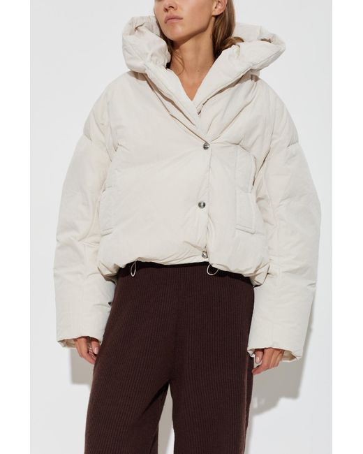 Sportmax White Down Jacket 'Vodka'