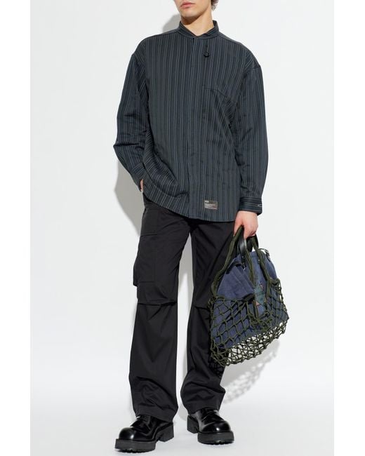 DARKPARK Black Cargo Trousers for men
