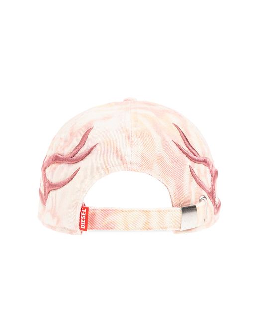 DIESEL キャップ　c-aren pink DIESEL 'c-aren' Baseball Cap, in Pink for Men | Lyst